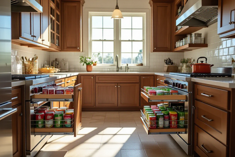 Pull-Out Cabinet Shelves: Are They Worth It